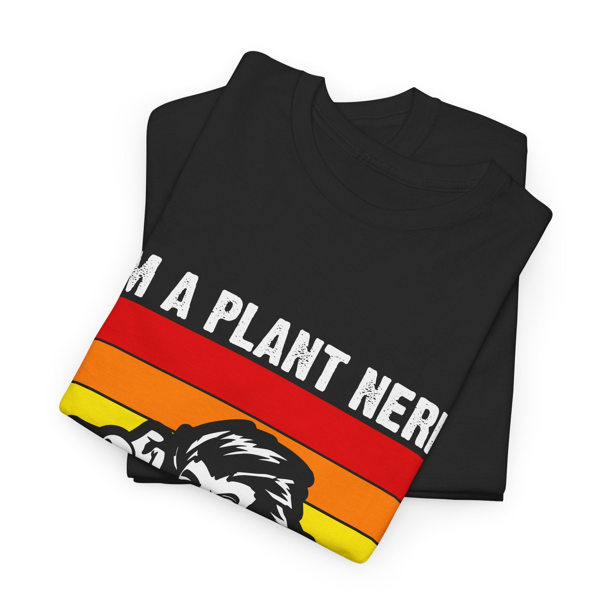 Proud Plant Nerd Tee - Unisex Heavy Cotton T-shirt, Gardener Gift, Plant Lover Apparel, Eco-Friendly Tee, Fun Pride Shirt - Jacksbs